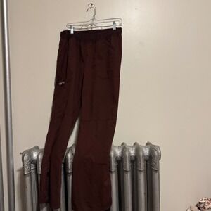 Cherokee Workwear Professionals Medical Scrub Pants‎ M Burgundy